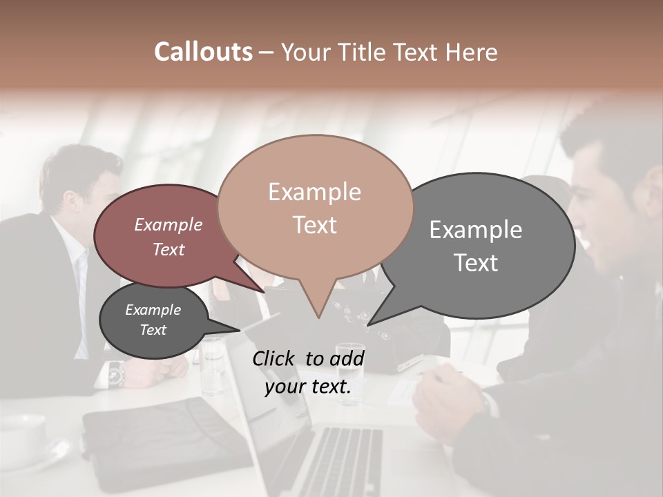Environment Support Construction PowerPoint Template