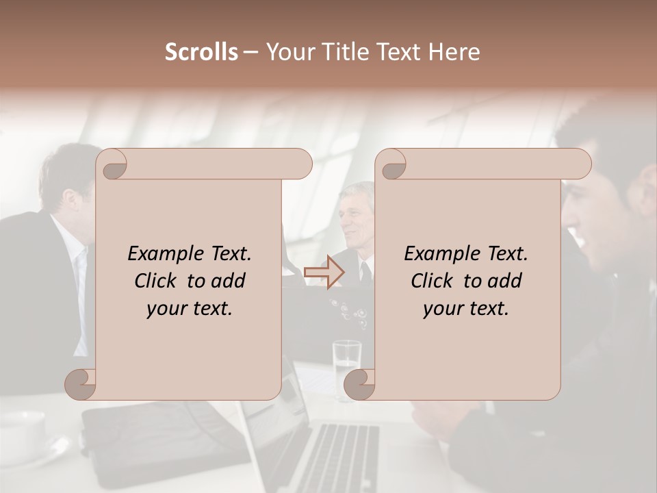 Environment Support Construction PowerPoint Template