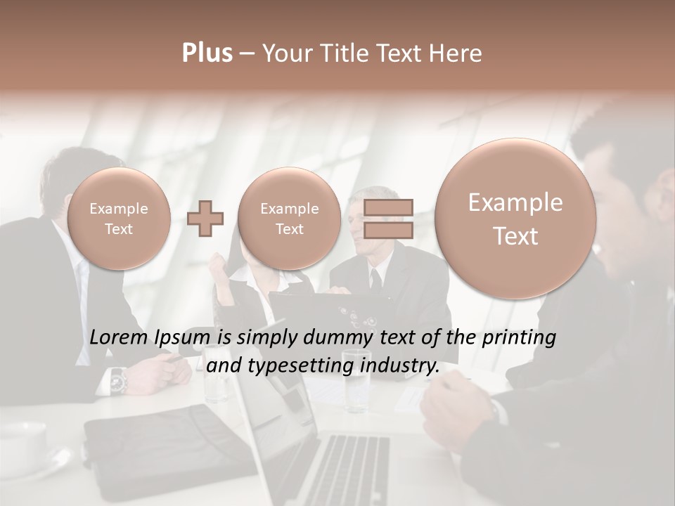 Environment Support Construction PowerPoint Template
