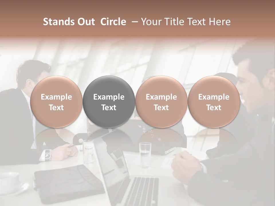 Environment Support Construction PowerPoint Template