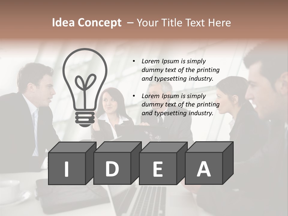 Environment Support Construction PowerPoint Template