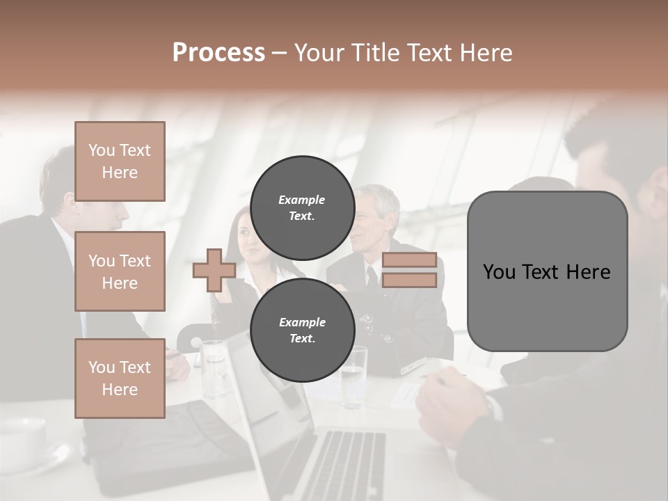 Environment Support Construction PowerPoint Template