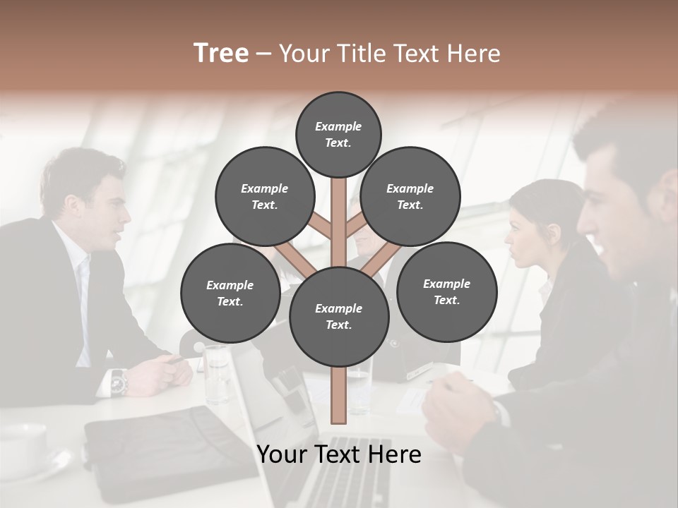 Environment Support Construction PowerPoint Template