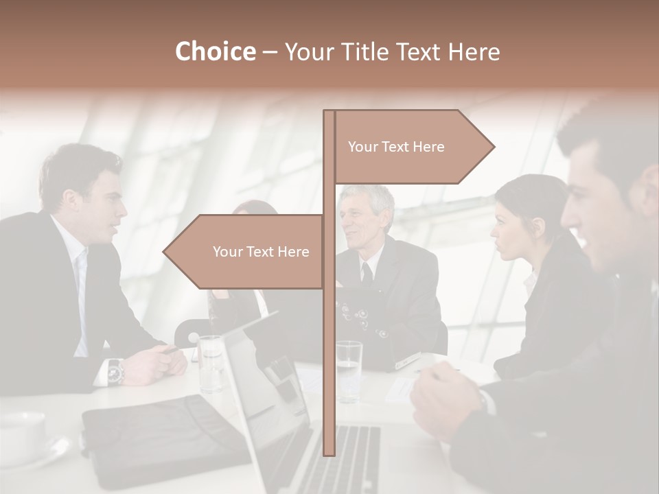 Environment Support Construction PowerPoint Template