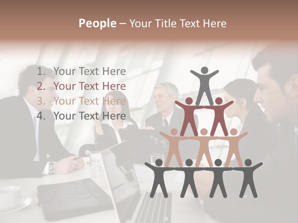 Environment Support Construction PowerPoint Template