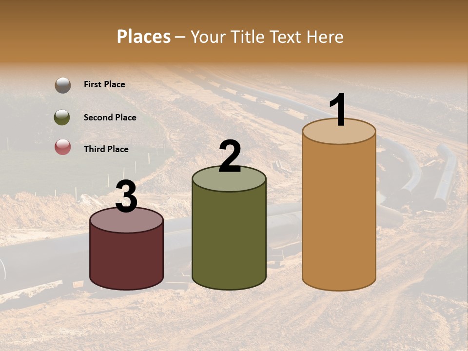 Environment Support Construction PowerPoint Template
