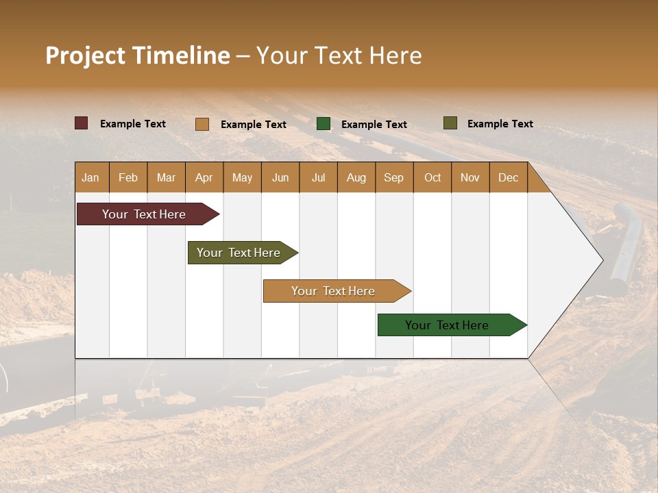 Environment Support Construction PowerPoint Template