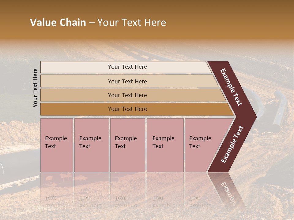 Environment Support Construction PowerPoint Template