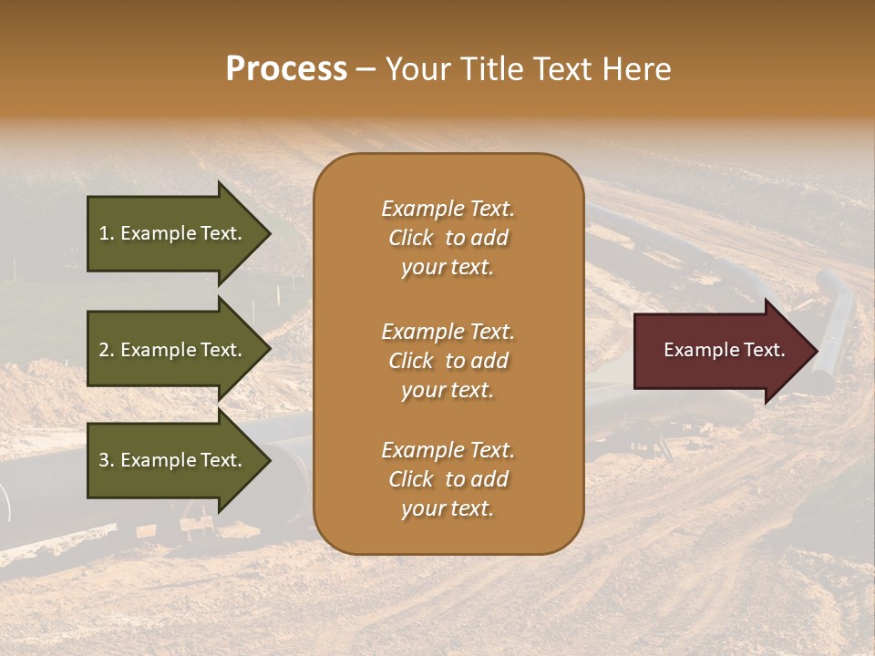 Environment Support Construction PowerPoint Template