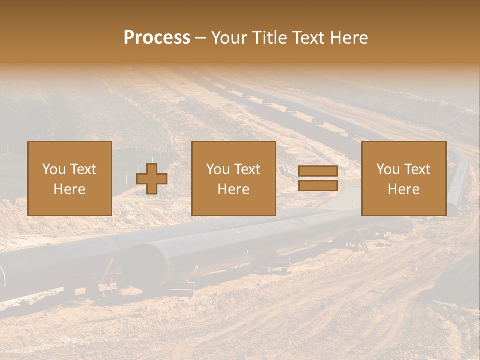 Environment Support Construction PowerPoint Template