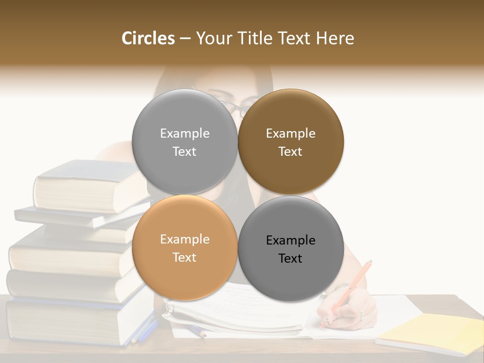 Looking Down Lot Exam PowerPoint Template