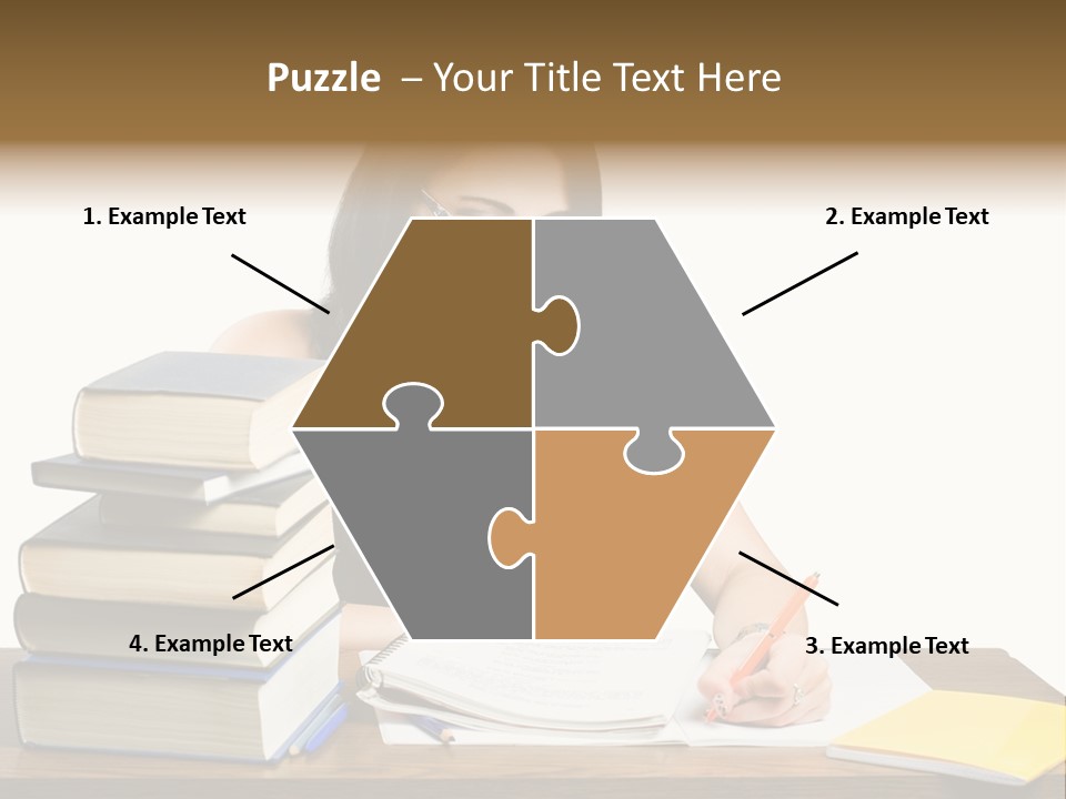 Looking Down Lot Exam PowerPoint Template