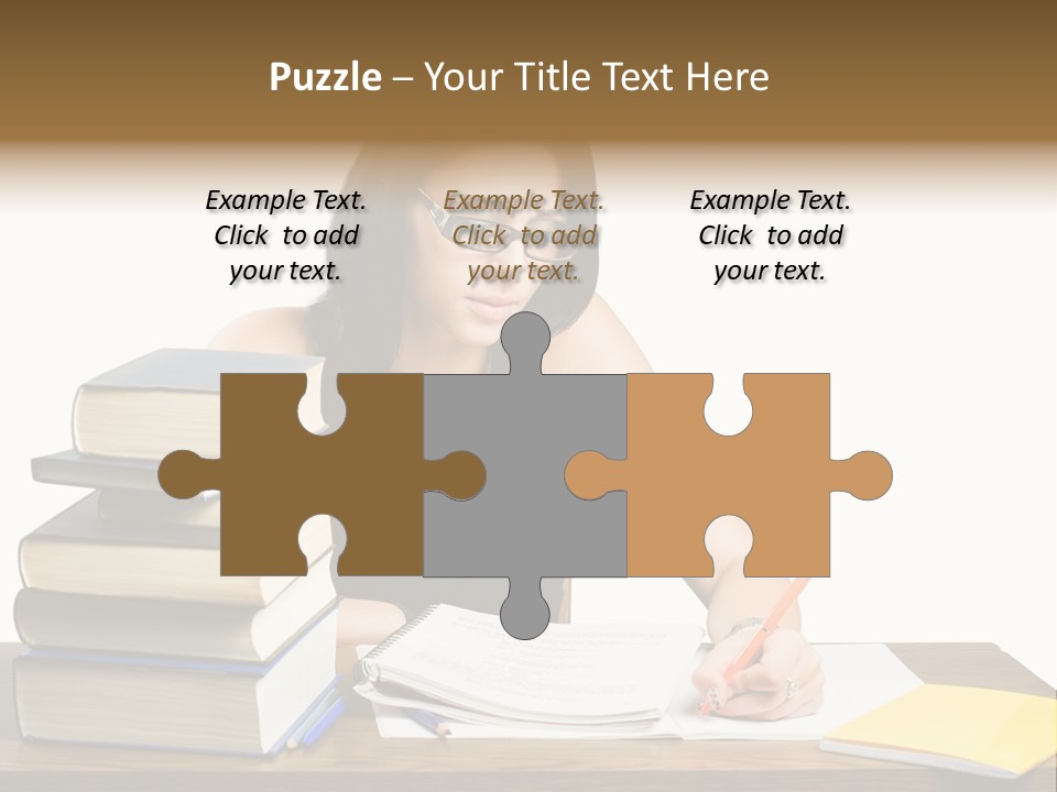 Looking Down Lot Exam PowerPoint Template