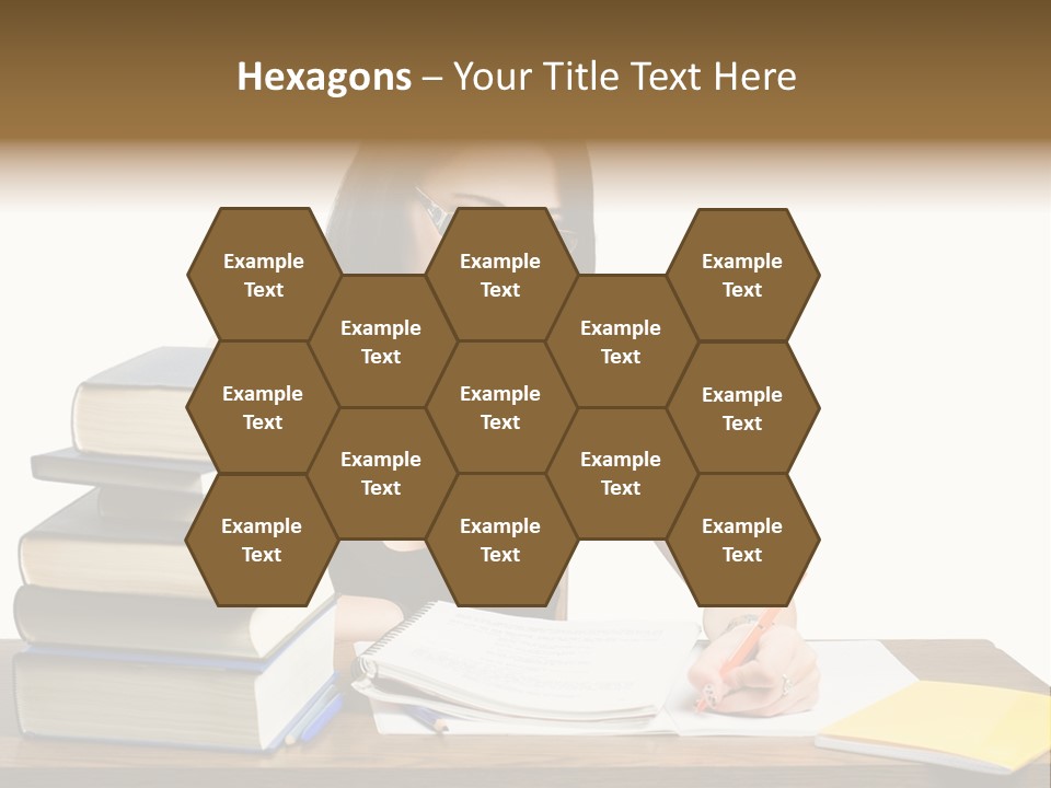 Looking Down Lot Exam PowerPoint Template