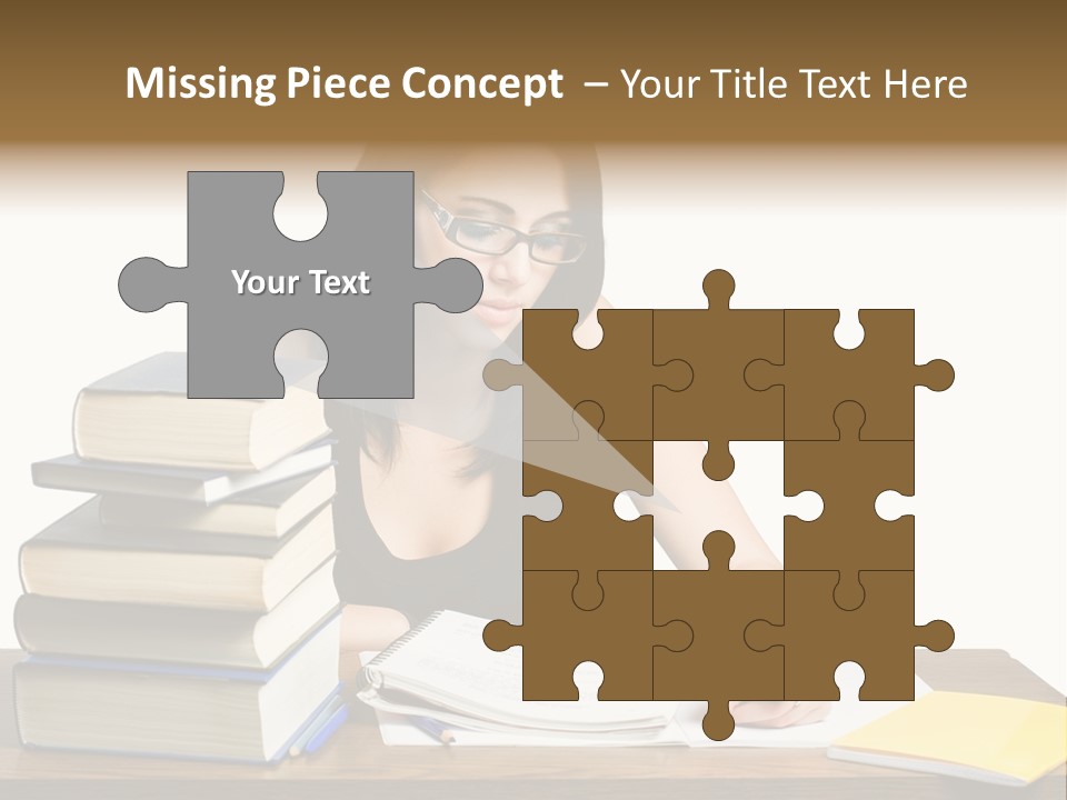 Looking Down Lot Exam PowerPoint Template