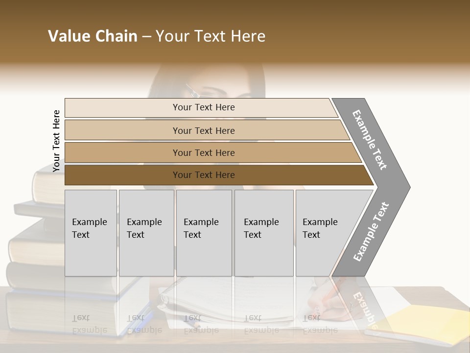 Looking Down Lot Exam PowerPoint Template
