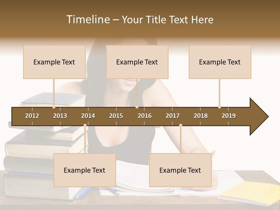 Looking Down Lot Exam PowerPoint Template