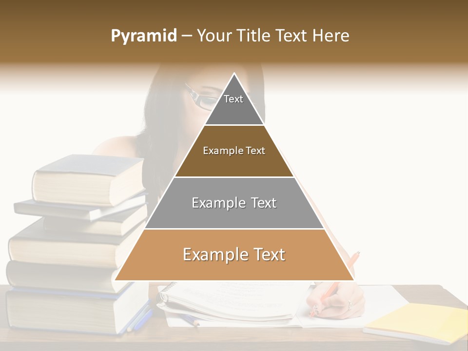 Looking Down Lot Exam PowerPoint Template