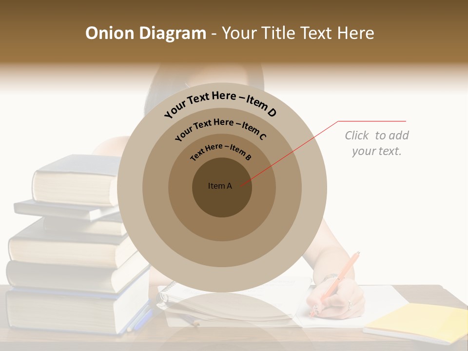 Looking Down Lot Exam PowerPoint Template