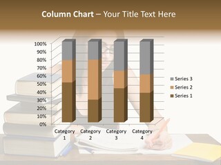 Looking Down Lot Exam PowerPoint Template