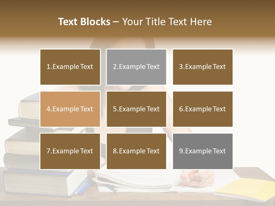 Looking Down Lot Exam PowerPoint Template