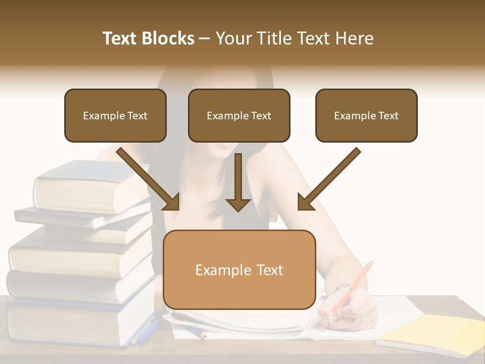Looking Down Lot Exam PowerPoint Template