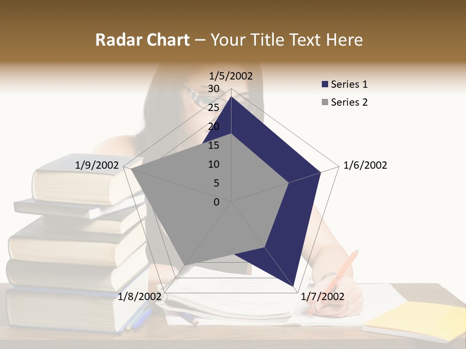 Looking Down Lot Exam PowerPoint Template