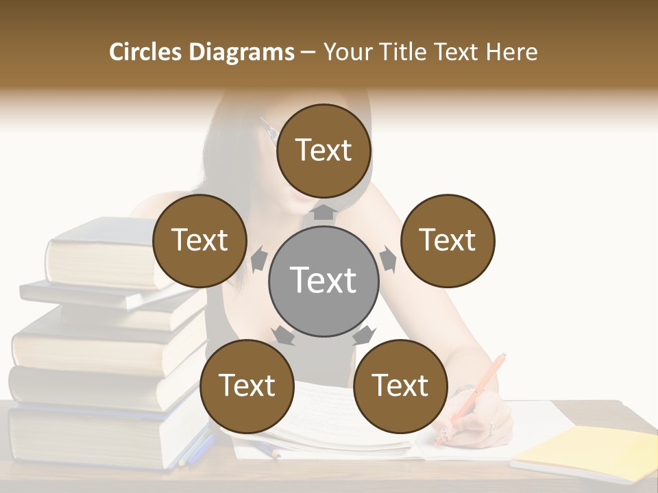 Looking Down Lot Exam PowerPoint Template