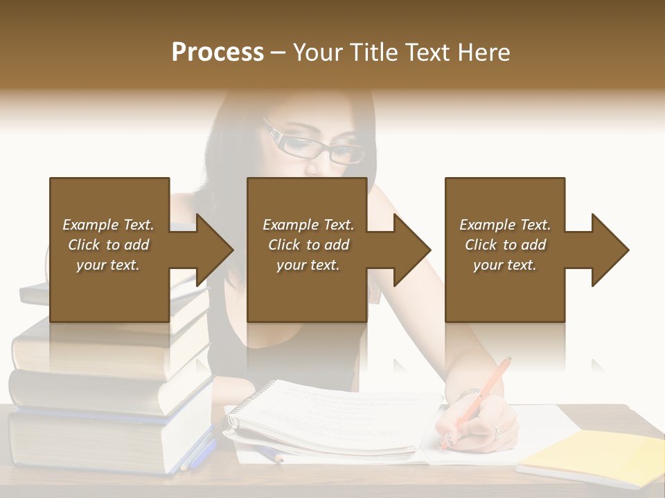 Looking Down Lot Exam PowerPoint Template