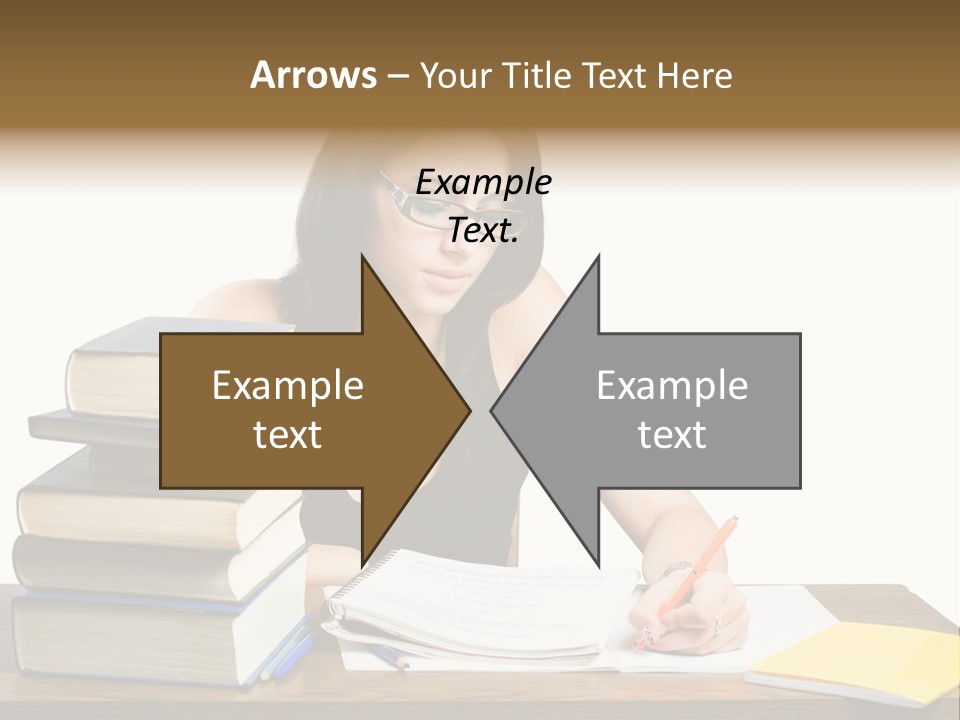 Looking Down Lot Exam PowerPoint Template