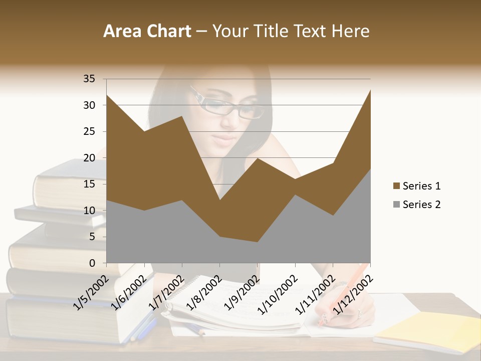 Looking Down Lot Exam PowerPoint Template