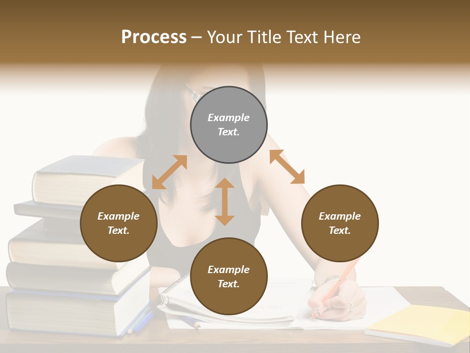 Looking Down Lot Exam PowerPoint Template