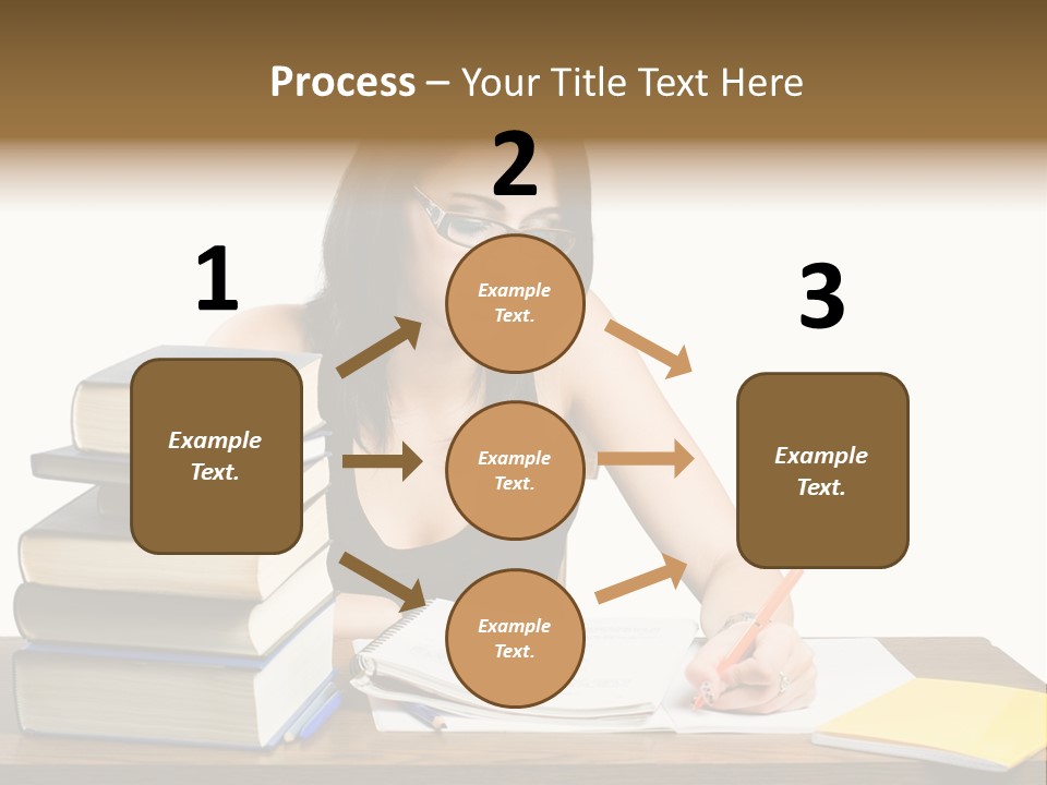 Looking Down Lot Exam PowerPoint Template
