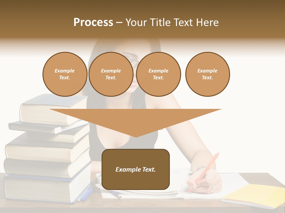 Looking Down Lot Exam PowerPoint Template