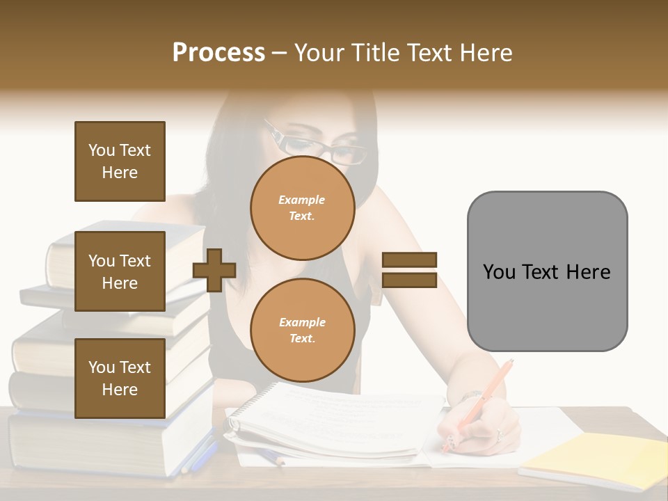 Looking Down Lot Exam PowerPoint Template