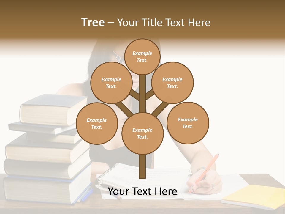 Looking Down Lot Exam PowerPoint Template