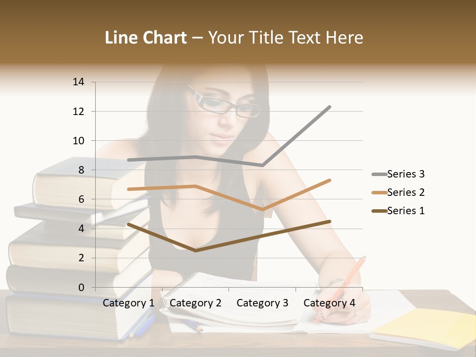 Looking Down Lot Exam PowerPoint Template