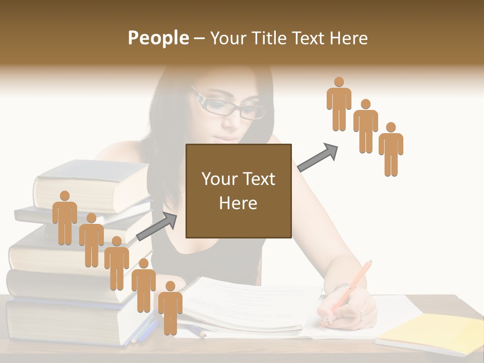 Looking Down Lot Exam PowerPoint Template
