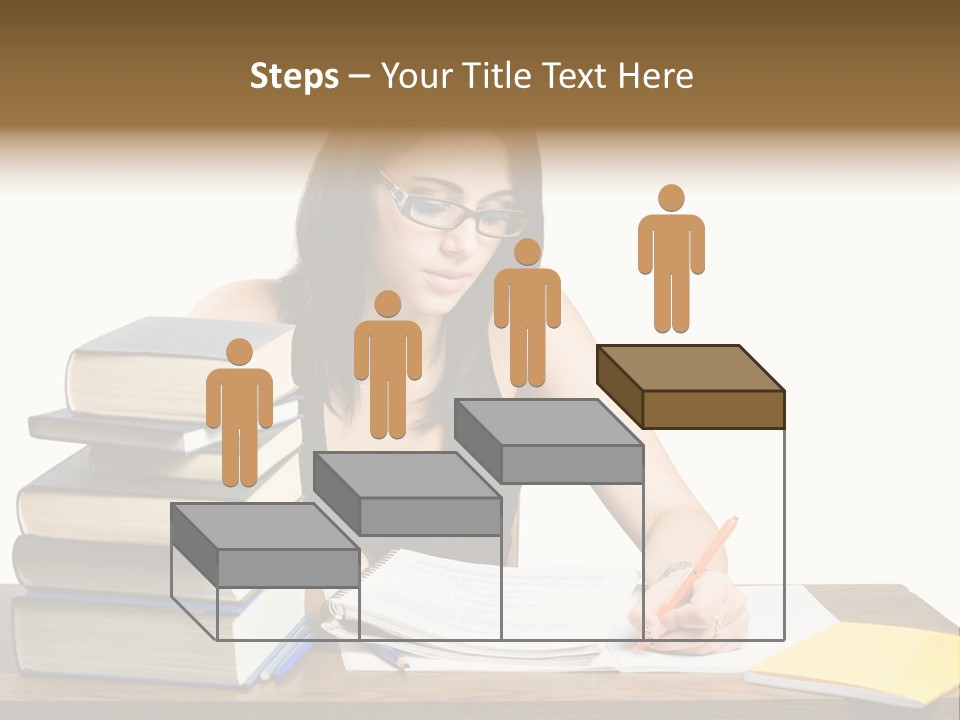 Looking Down Lot Exam PowerPoint Template