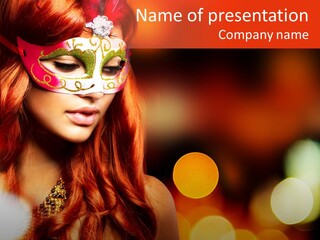 Styling Hair Carnival PowerPoint Template