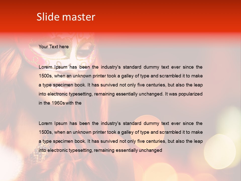 Styling Hair Carnival PowerPoint Template