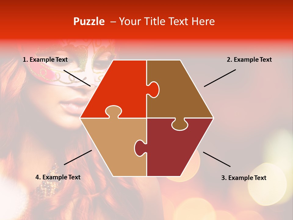 Styling Hair Carnival PowerPoint Template