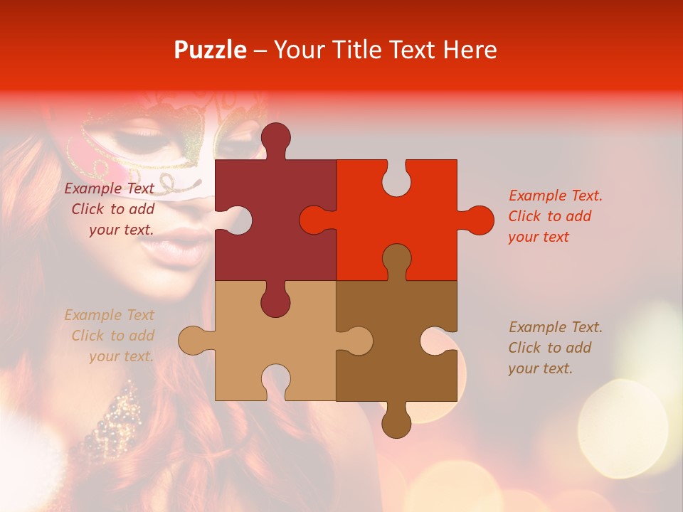 Styling Hair Carnival PowerPoint Template