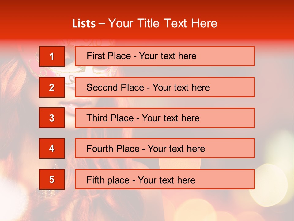Styling Hair Carnival PowerPoint Template