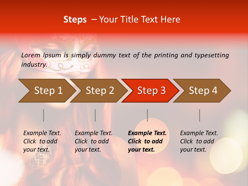 Styling Hair Carnival PowerPoint Template