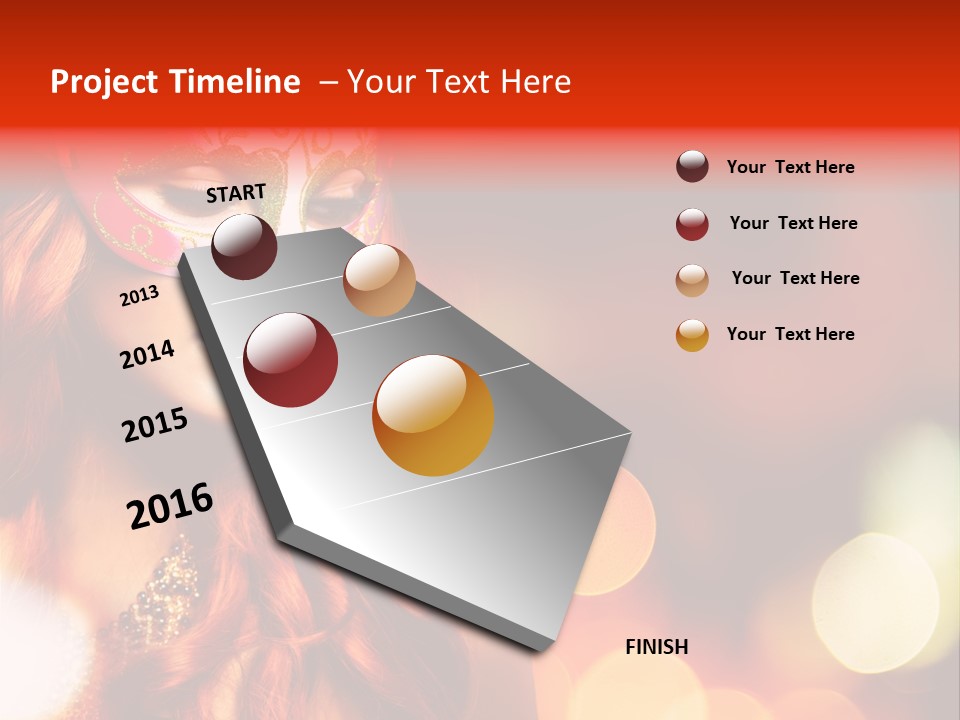 Styling Hair Carnival PowerPoint Template
