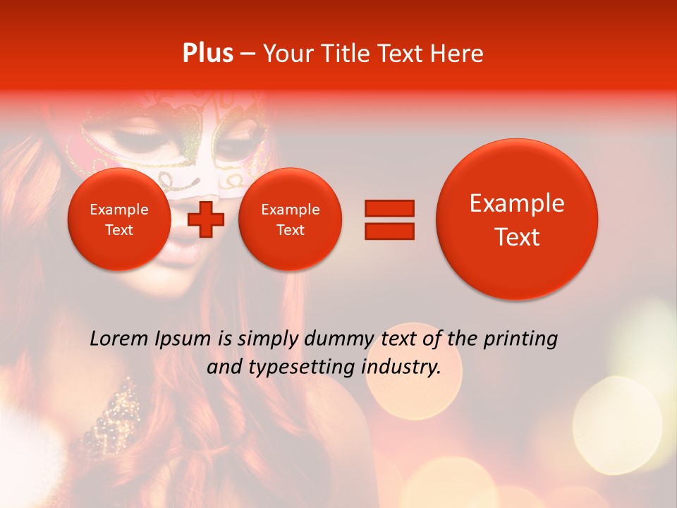Styling Hair Carnival PowerPoint Template