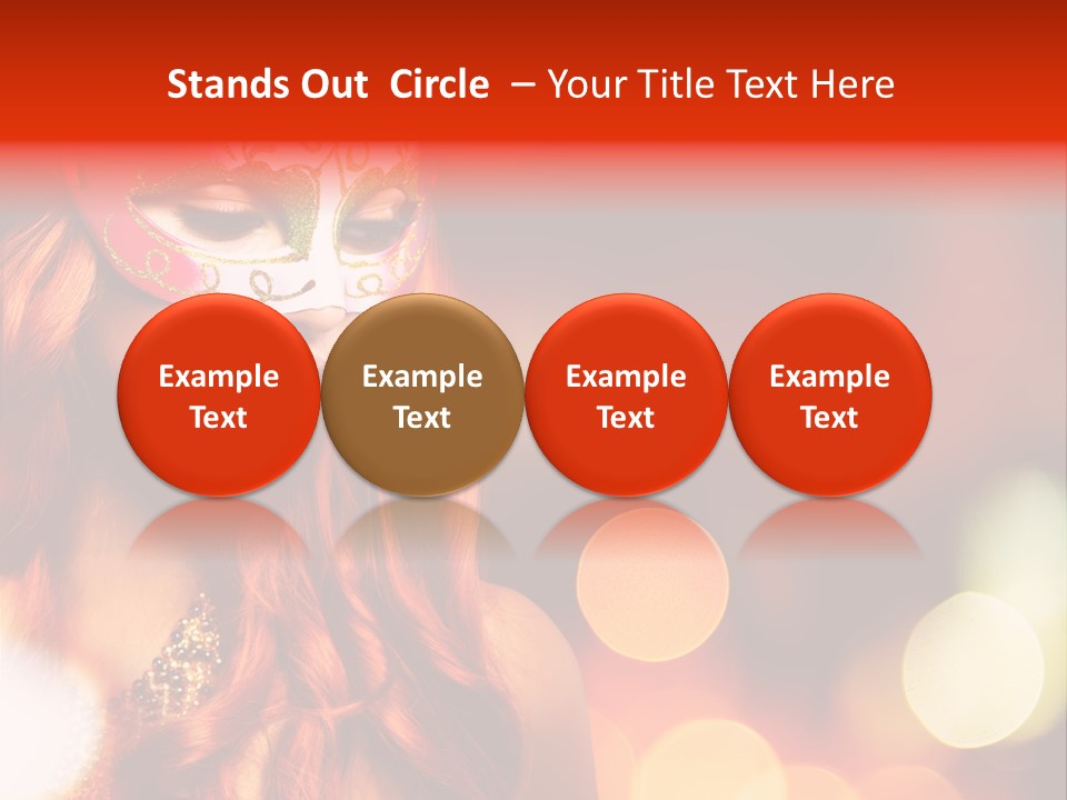 Styling Hair Carnival PowerPoint Template