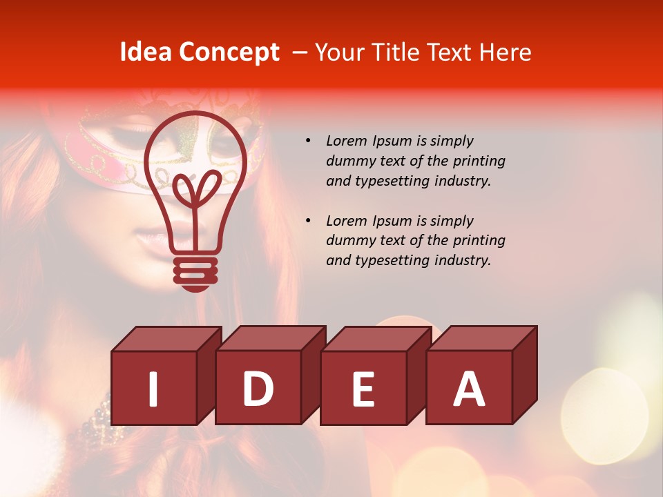 Styling Hair Carnival PowerPoint Template