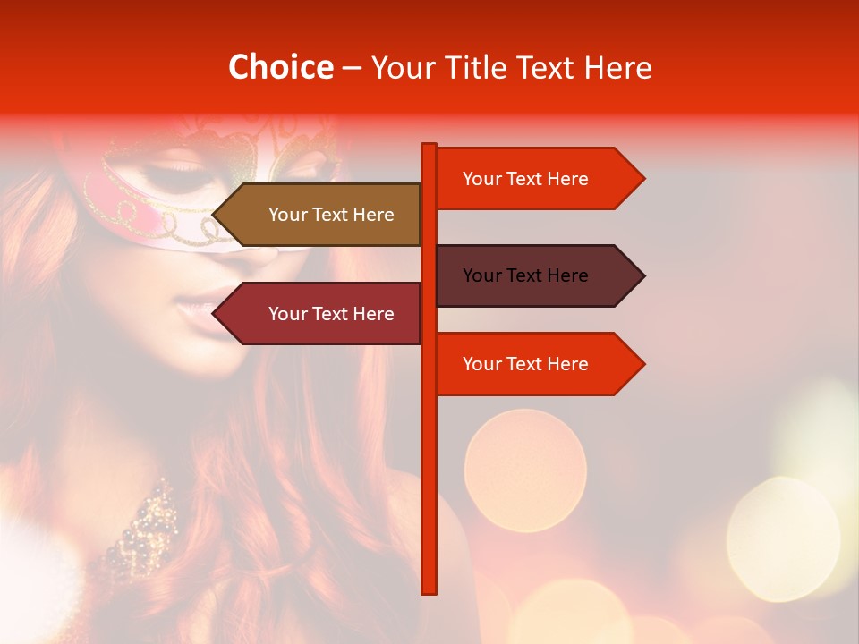 Styling Hair Carnival PowerPoint Template